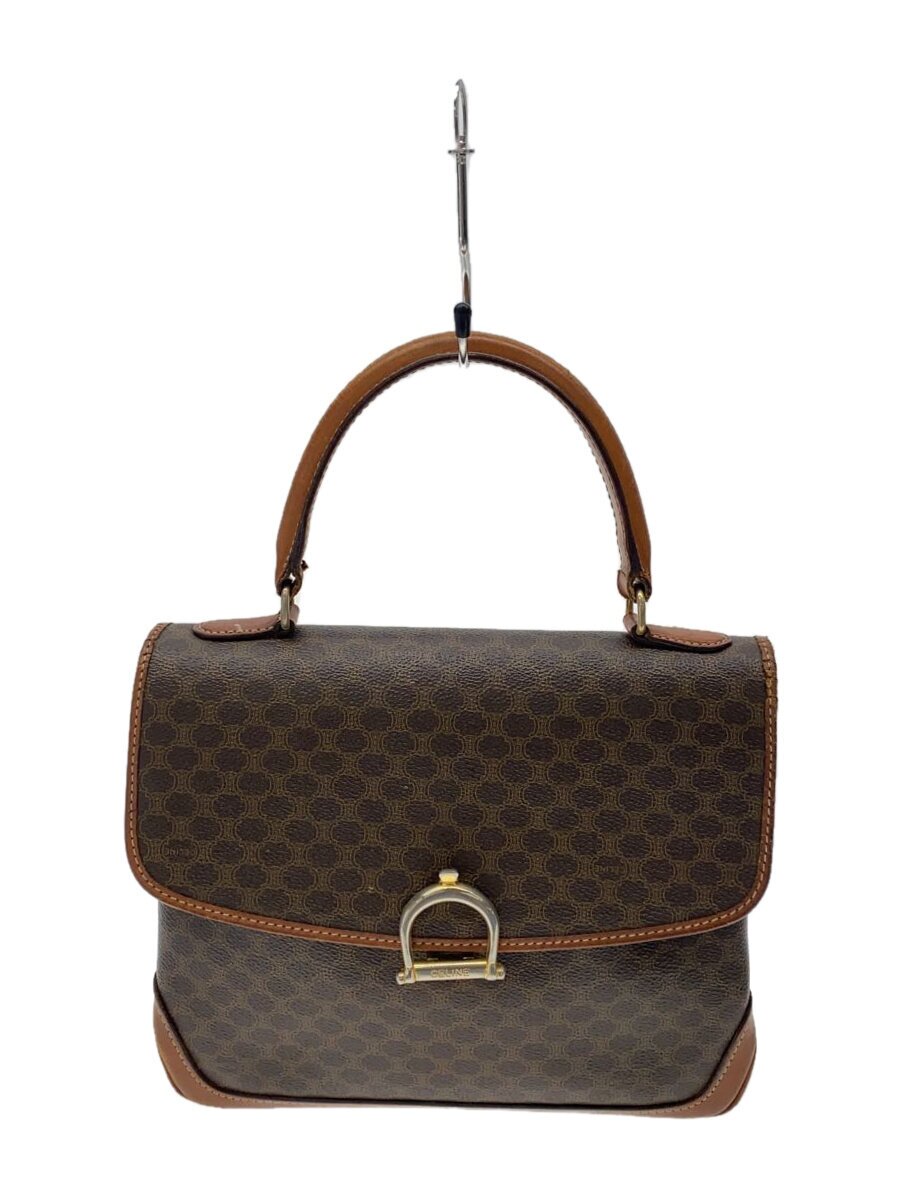 CELINE - 【中古】CELINE◆ハンドバッグ/--/BRW【バッグ】