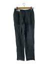 【中古】EMPORIO ARMANI◆ボトム/36/コットン/GRY/無地/WNp22T【レディースウェア】