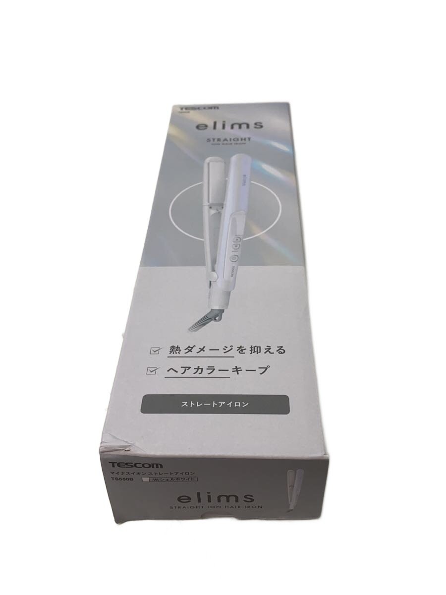 【中古】TESCOM◆ヘアアイロン elims TS550B-W/DE【家電・ビジュアル・オーディオ】(2.0)