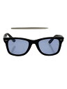 【中古】Ray-Ban◆サングラス/--/プラスチック/BLK/BLU...(4)