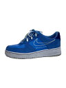 【中古】NIKE◆AIR FORCE 1 07 LV8_エア フォース 1 07 LV8/27.5cm/BLU/スウェード//【シューズ】(4)
