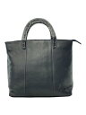 【中古】髭 HIGE BAG◆トートバッグ/レザー/GRY【バッグ】