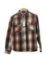 【中古】STANDARD CALIFORNIA◆ネルシャツ/S/コットン/ORN/チェック【レディースウェア】