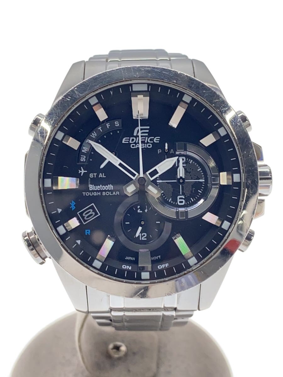 【ブランド】CASIO 【ブランドカナ】カシオ 【型番】 【程度】C 【サイズ】 【メインカラー】ブラック 【素材・生地】 【キーワード】　　　/ 2026/08/17 セカンドストリート長岡店【1968】【中古】CASIO◆ソーラー腕時計・EDIFICE/アナログ/BLK ブランド CASIO 型番 カラー ブラック 柄 素材・生地 >色・素材について サイズ >サイズ表示について 実寸（cm） 【腕時計】 ケース縦：5.2 / ケース横：4.9 / 文字盤縦：3.9 / 文字盤横：3.9 / ケースの厚さ：1.4 / バンド幅：2 / 手首周り：18.5 【その他】 その他サイズ：/ 商品は　セカンドストリート長岡店の店頭にて販売しております。商品に関するお問合わせは、お電話(TEL:0258-22-4575)にて、問合わせ番号：2319688807886をお伝えください。 配送方法やお支払い方法に関するお問い合わせは、サポートセンターまでご連絡をお願いします。 ※お電話の対応は営業時間内のみとなります。お問い合わせフォームでお問い合わせの際はご注文番号をご記入下さい この商品に関する出品店舗からのコメント 全体的に擦れ傷が、ございます。