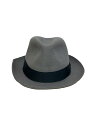 【中古】Borsalino◆ハット/7/ウール/GRY/メンズ【服飾雑貨他】(4)