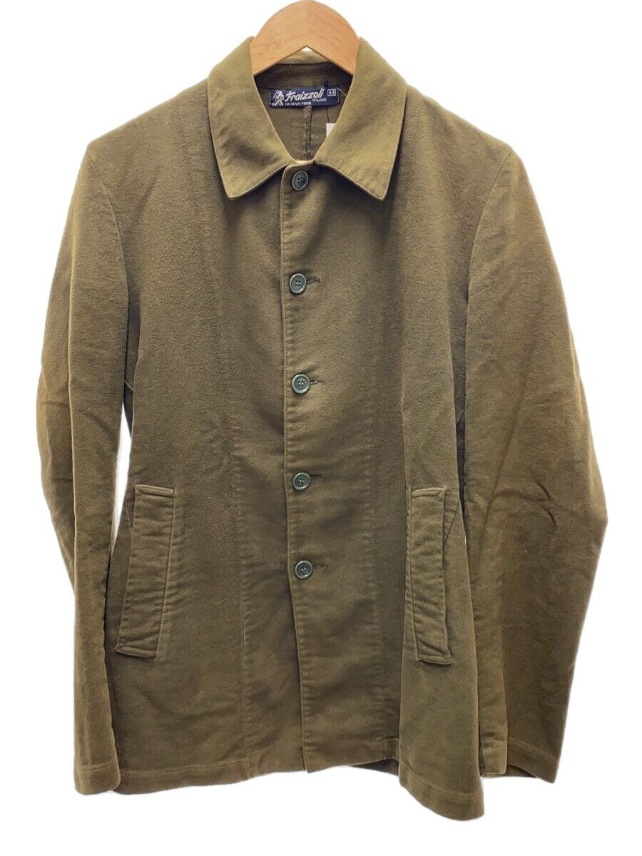 【中古】fraizzoli◆ジャケット/44/コットン/KHK/モールスキン【メンズウェア】