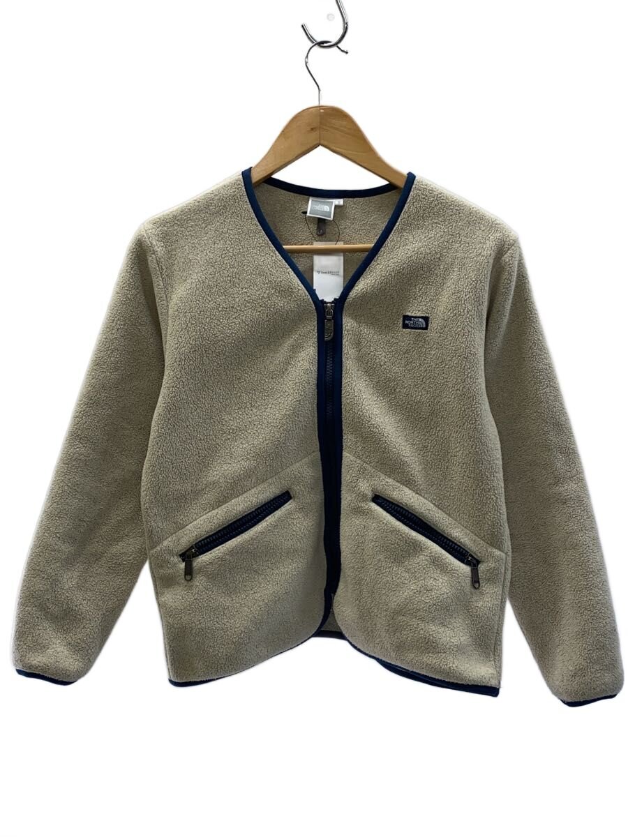 THE NORTH FACE◆ARMADILLA CARDIGAN_アルマディラカーディガン/S/--/CRM/無地