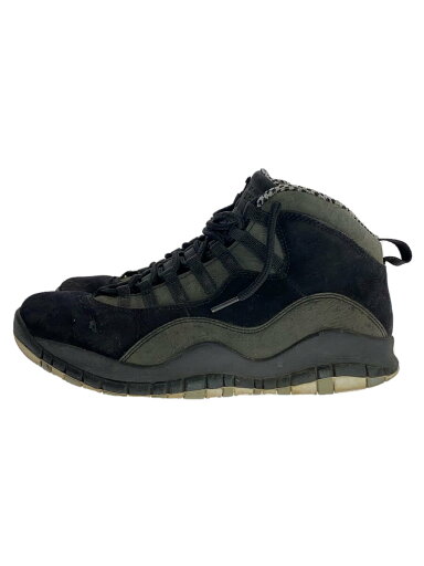 【中古】NIKE◆AIR JORDAN 10 RETRO/エアジョーダンレトロ/ブラック/310805-003/27cm/BLK/ス【シューズ】 【中古】NIKE◆AIR JORDAN 10 RETRO/エアジョーダンレトロ/ブラック/310805-003/27cm/BLK/ス【シューズ】