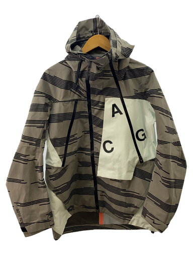 【中古】NIKE ACG◆ナイロンジャケット/M/ポリエステル/GRY/無地/924075-004【メンズウェア】 【中古】NIKE ACG◆ナイロンジャケット/M/ポリエステル/GRY/無地/924075-004【メンズウェア】