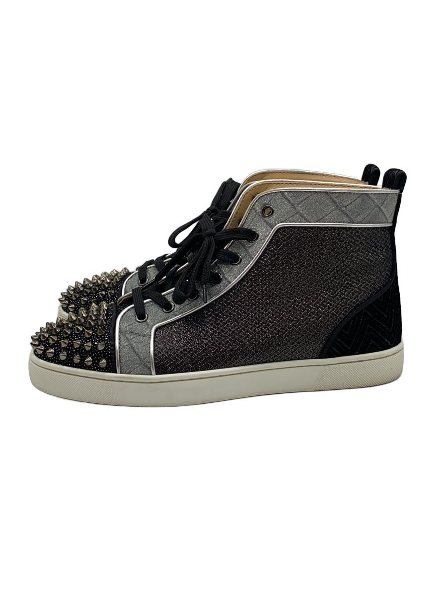 【中古】Christian Louboutin◆ハイカットスニーカー/41/BLK【シューズ】