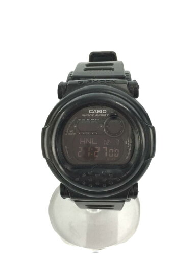 【中古】CASIO◆クォーツ腕時計/アナログ/ラバー/BLK/BLK/SS/g-001/ジェイソン復刻【服飾雑貨他】 【中古】CASIO◆クォーツ腕時計/アナログ/ラバー/BLK/BLK/SS/g-001/ジェイソン復刻【服飾雑貨他】