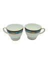 【中古】WEDGWOOD◆カップ&ソーサー/2点セット/WHT【キッチン用品】