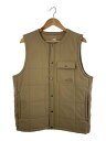 【中古】THE NORTH FACE◆MEADOW WARM VEST_メドウウォームベスト/L/ポリエステル/CML【メンズウェア】