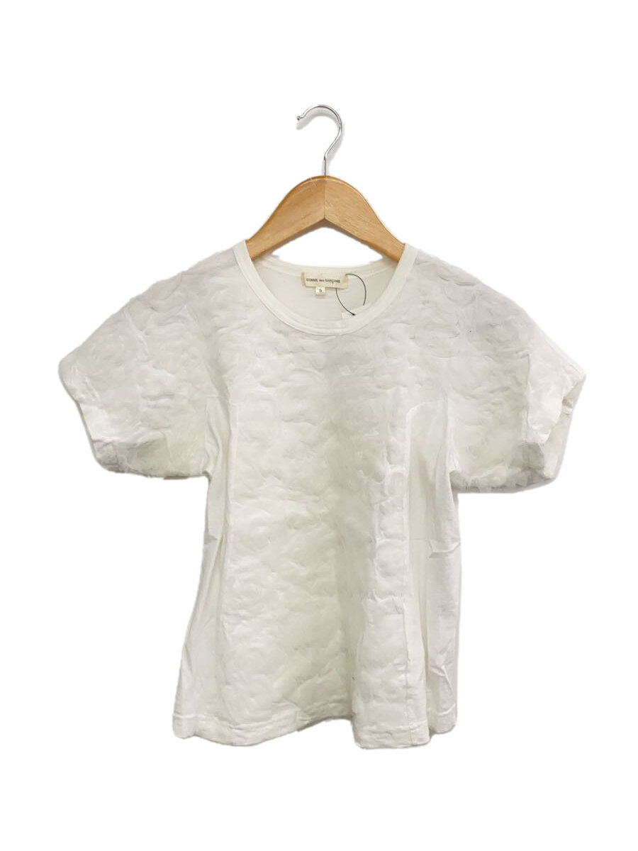 【中古】COMME des GARCONS◆半袖カットソー/S/コットン/WHT/GP-T029【レディースウェア】