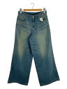 【中古】HYSTERIC GLAMOUR◆KINKY JEANS/ワイドパンツ/M/デニム/IDG/01243AP08【レディースウェア】