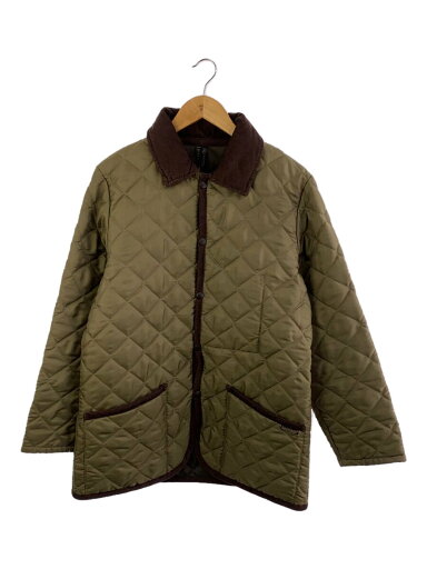 【中古】LAVENHAM◆コート/38/ポリエステル/KHK【メンズウェア】 【中古】LAVENHAM◆コート/38/ポリエステル/KHK【メンズウェア】