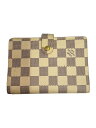 【中古】LOUIS VUITTON◆アジェンダPM_ダミエ・アズール_GRY/PVC/GRY/総柄/レディース【服飾雑貨他】