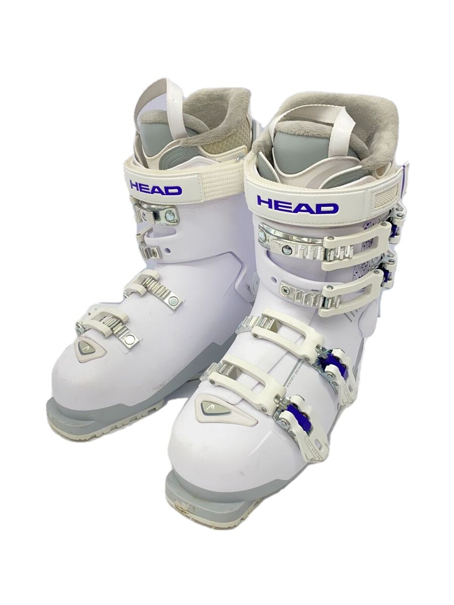 【中古】HEAD◆ヘッド/スキーブーツ/24-26.5cm/ホワイト/白/アダルト【スポーツ】
