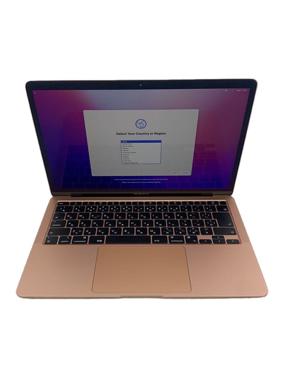 【中古】Apple◆Macbook Air 13inch/ノートPC/2020/MGND3J【パソコン】