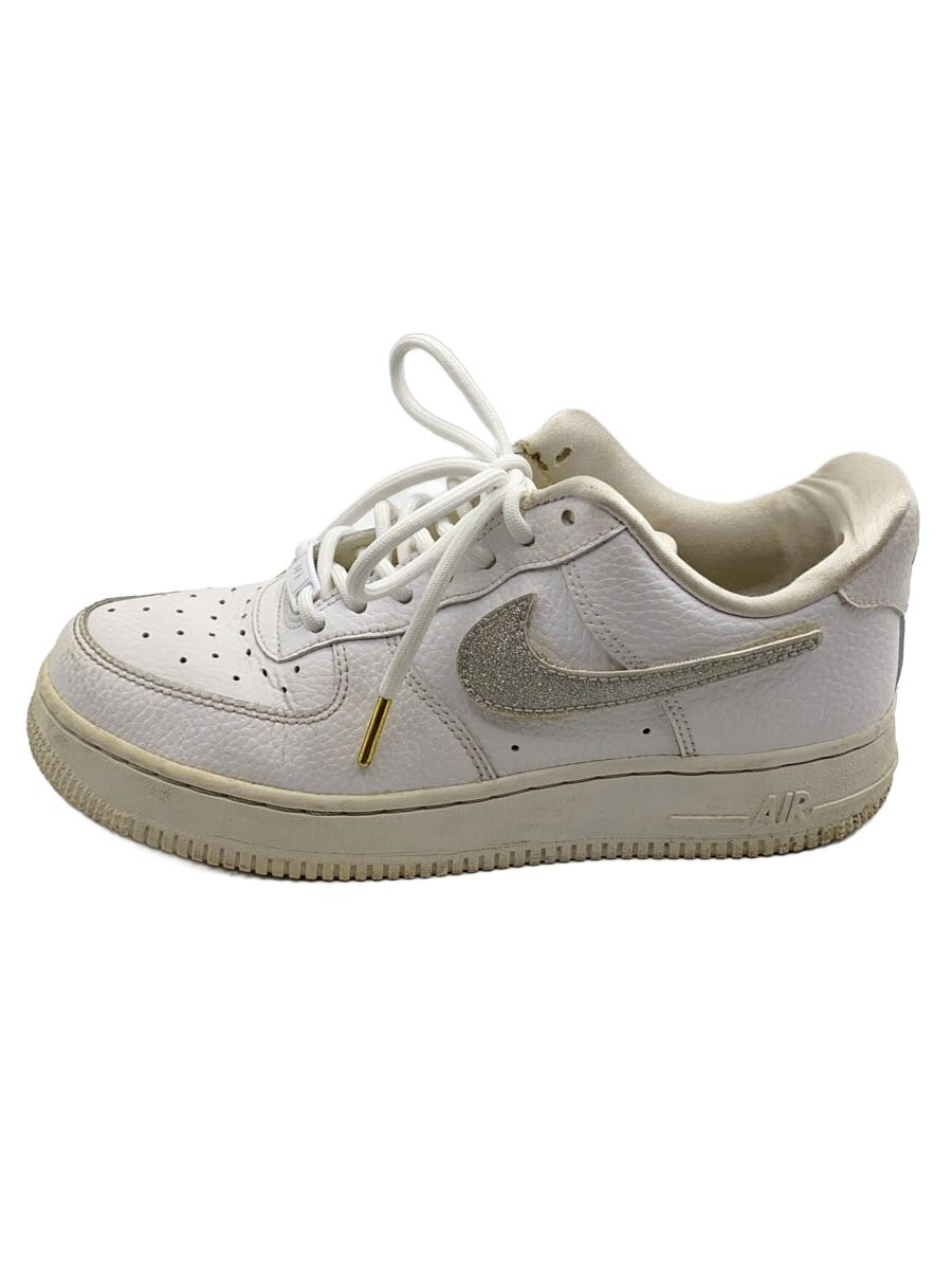 NIKE◆W AIR FORCE/ウィメンズエアフォース/ホワイト/AQ3621-111/24cm/WHT/レザー