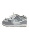 【中古】NIKE◆PS Dunk Low Grey/キッズ靴/20cm/スニーカー/GRY/DH9756-001【キッズ】