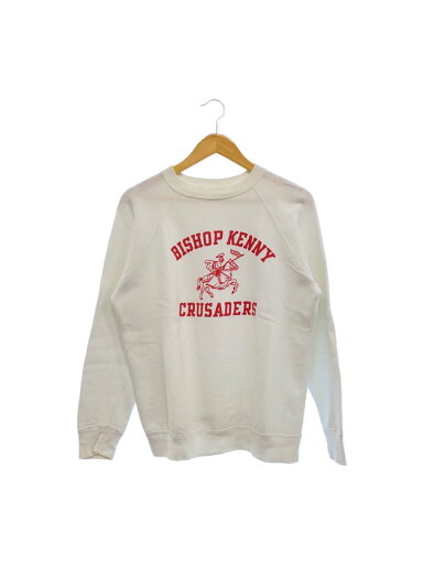【中古】Vintage/50s/脇下V/染み込み/スウェット/ホワイト/左脇下リペア有【メンズウェア】 【中古】Vintage/50s/脇下V/染み込み/スウェット/ホワイト/左脇下リペア有【メンズウェア】