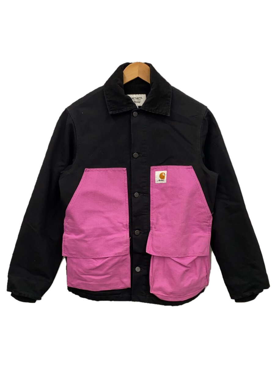 Carhartt◆×Awake NY/Michigan Chore Coat/ジャケット/S/コットン/BLK/I027833//