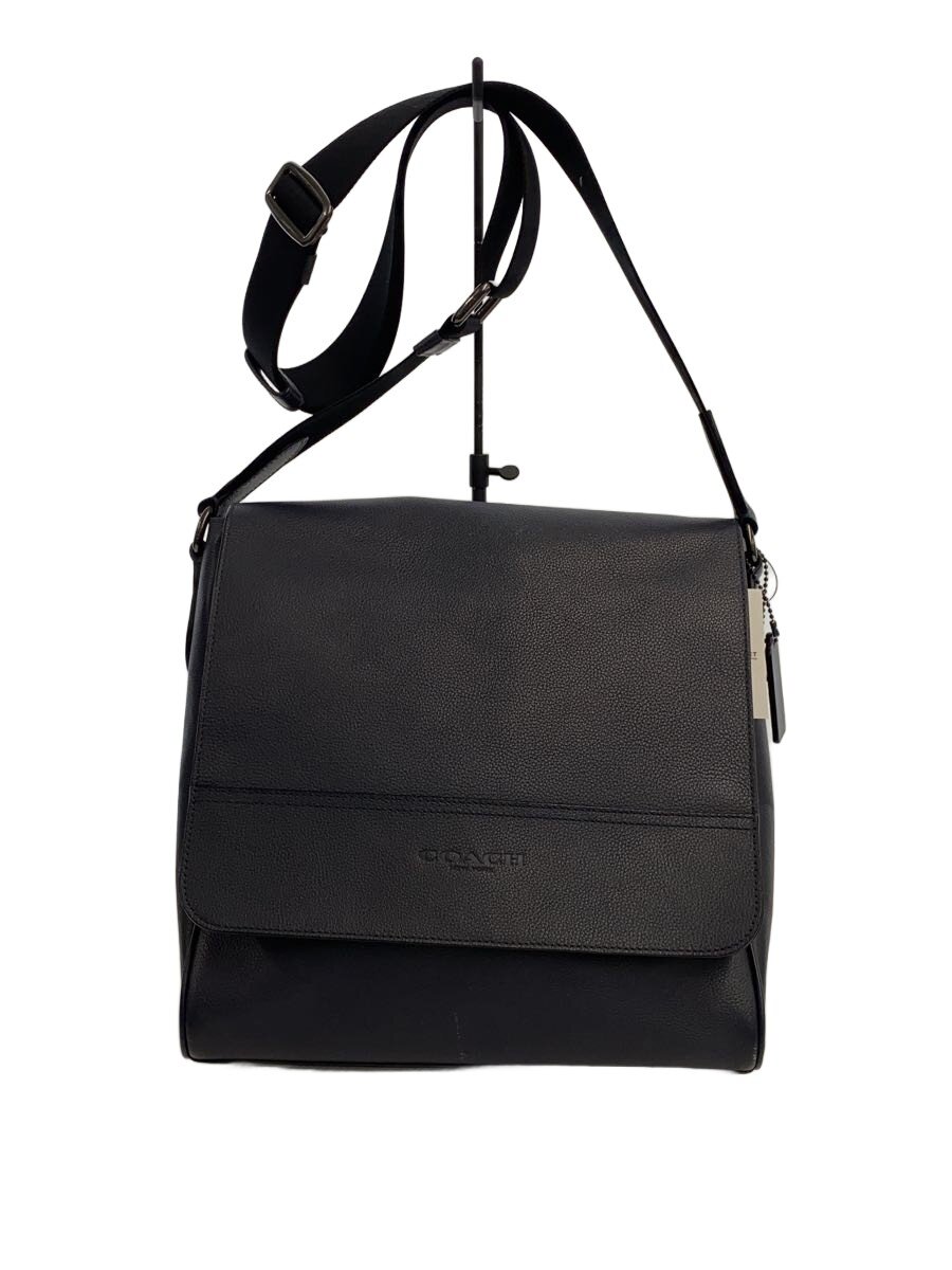 COACH - 【中古】COACH◆ショルダーバッグ/--/NVY/無地/F68015【バッグ】