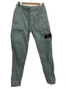 【中古】STONE ISLAND◆Tela Stretch GD Cargo Pant/31/コットン/BLU/661530703//【メンズウェア】