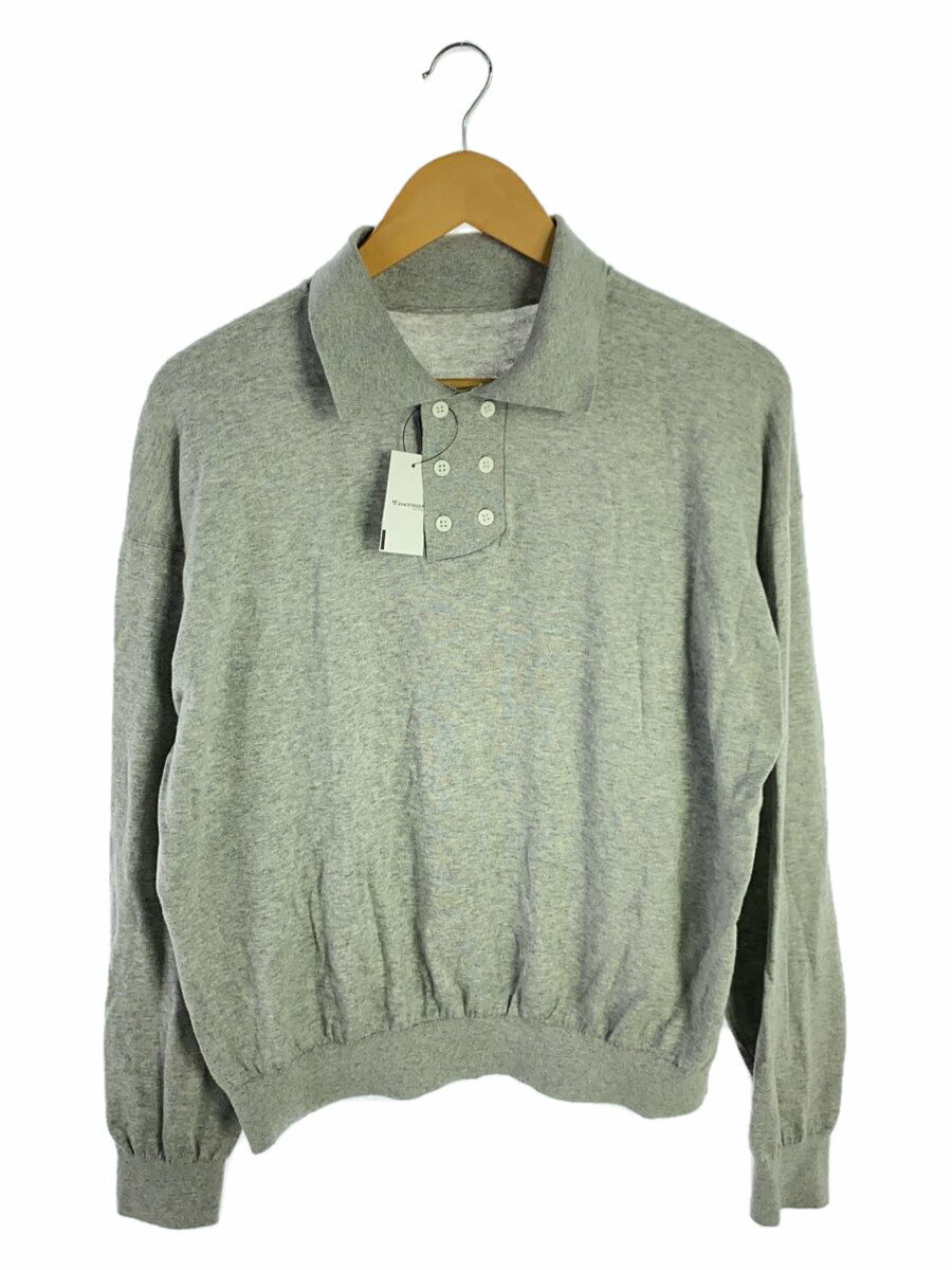 【中古】PHINGERIN◆ポロシャツ/L/コットン/GRY/pd-232-kn-051【メンズウェア】