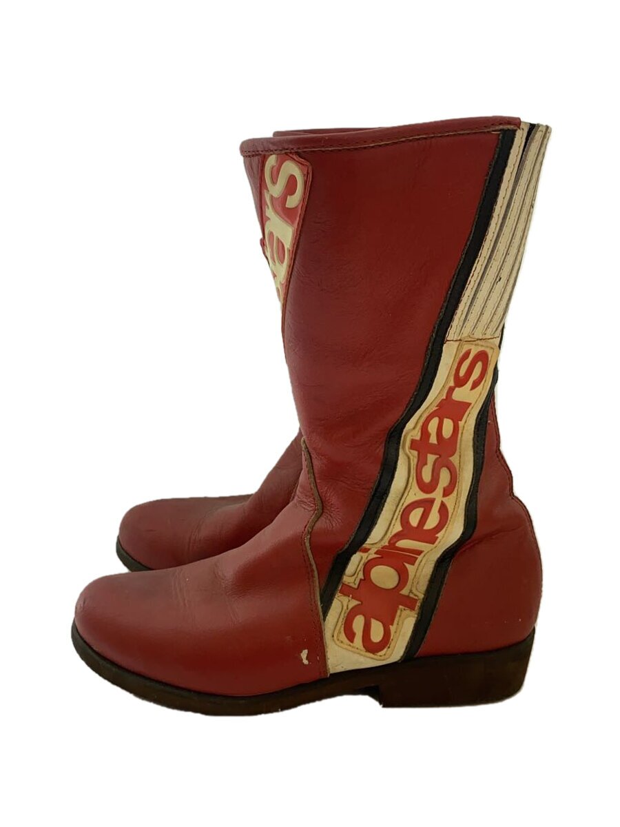 【ブランド】Alpinestars 【ブランドカナ】アルパインスターズ 【型番】 【程度】C 【サイズ】23．5cm 【メインカラー】レッド 【素材・生地】 【キーワード】　　 2025/07/09 セカンドストリートフレスポ桜井店【3924】【中古】Alpinestars◆ヴィンテージ/レーシングブーツ/ブーツ ブランド Alpinestars 型番 カラー レッド 柄 素材・生地 >色・素材について サイズ 23．5cm>サイズ表示について 実寸（cm） 【ブーツ】 ヒール：3 / 高さ：28 / ソール全長：25 【その他】 その他サイズ：/ 商品は　セカンドストリートフレスポ桜井店の店頭にて販売しております。商品に関するお問合わせは、お電話(TEL:0744-49-3220)にて、問合わせ番号：2339244008052をお伝えください。 配送方法やお支払い方法に関するお問い合わせは、サポートセンターまでご連絡をお願いします。 ※お電話の対応は営業時間内のみとなります。お問い合わせフォームでお問い合わせの際はご注文番号をご記入下さい この商品に関する出品店舗からのコメント 擦れや小傷、シミ汚れがあり、使用感がかなりあるお品物です。使用に差支えのないお品物です。(写真にてご確認ください）※商品には写真では確認しづらいダメージや汚れがある場合がございます。商品について気になる点がございましたら販売店舗までお問い合わせくださいませ。