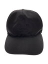 【中古】PRADA◆キャップ/M/BLK/メンズ【服飾雑貨他】