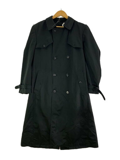 【中古】Marshall Fields/エコファーライナー付きトレンチコート/ビッグサイズ/42/コットン/BLK【メンズウェア】 【中古】Marshall Fields/エコファーライナー付きトレンチコート/ビッグサイズ/42/コットン/BLK【メンズウェア】