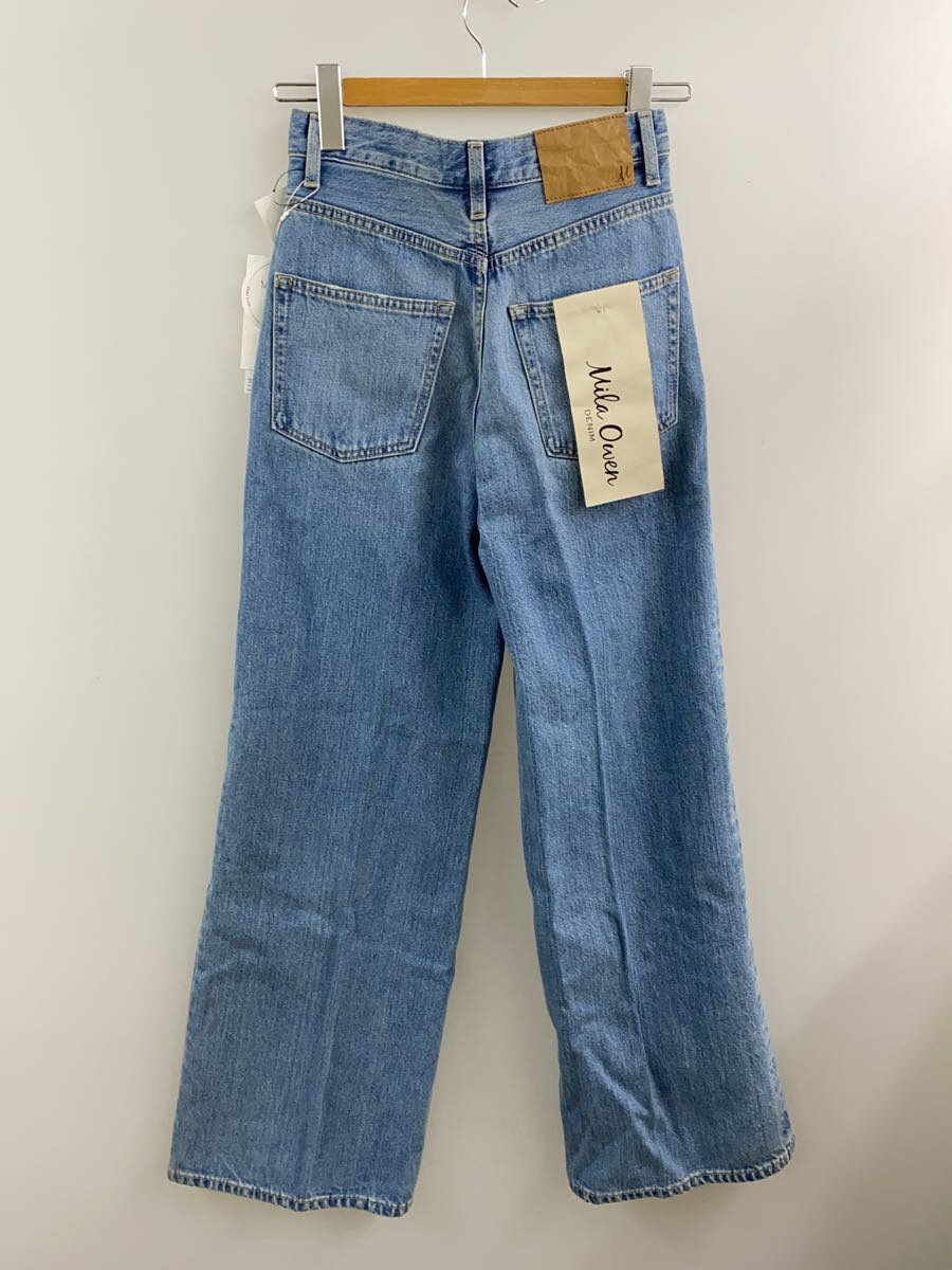 【中古】Mila Owen◆ワイドパンツ/0/コットン/IDG/無地/09WFP244001【レディースウェア】