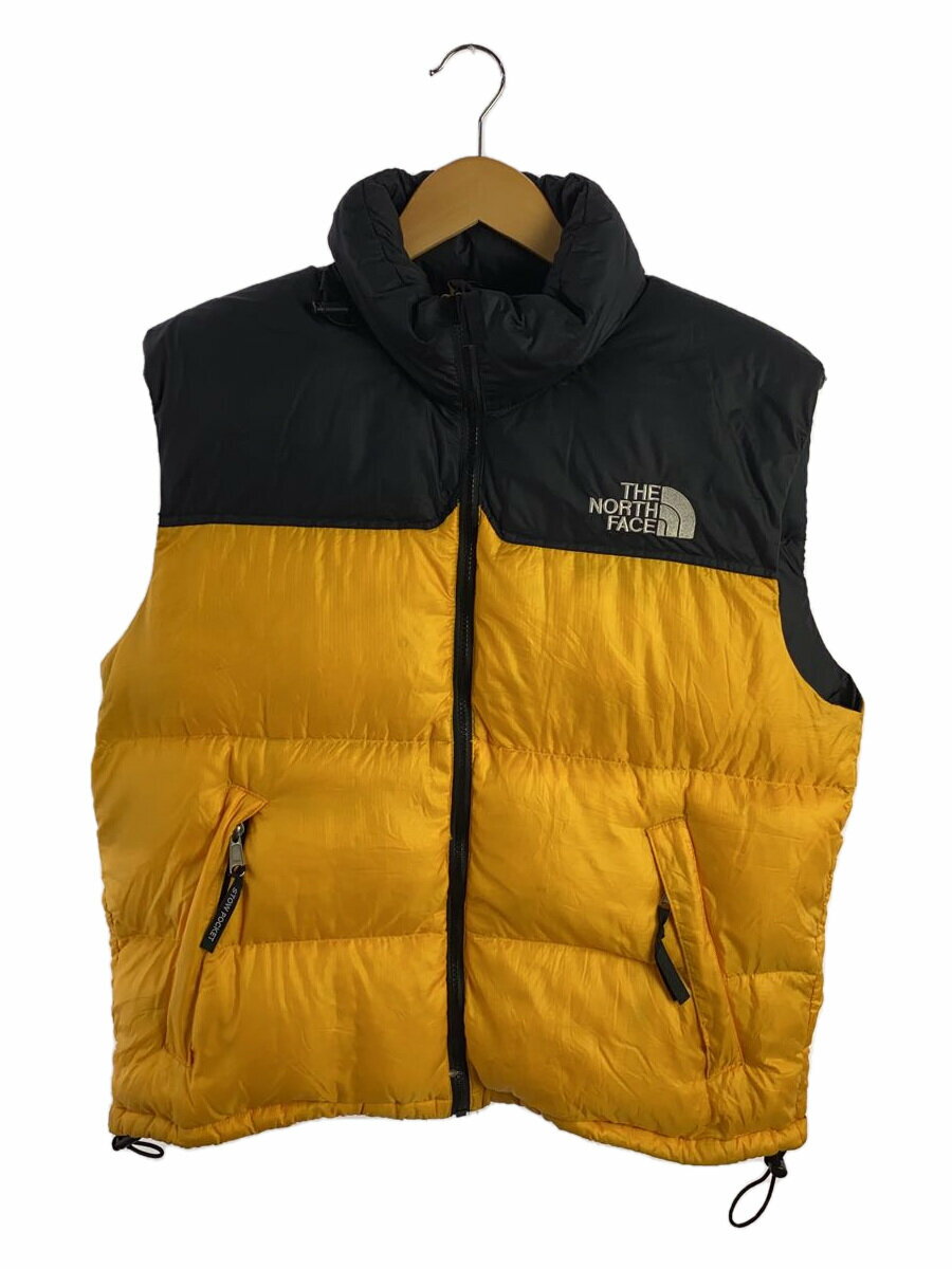 楽天2nd STREET 楽天市場店【中古】THE NORTH FACE◆90s/ヌプシベスト/ダウンベスト/M/ナイロン/イエロー/NF004AM/【メンズウェア】