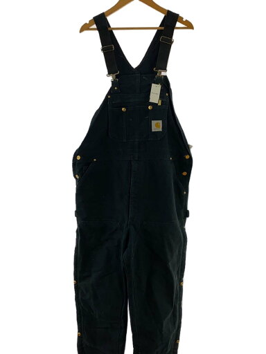 【中古】Carhartt◆オーバーオール/42/コットン/BLK/R41 BLK【メンズウェア】 【中古】Carhartt◆オーバーオール/42/コットン/BLK/R41 BLK【メンズウェア】