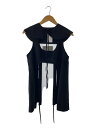 【中古】ENFOLD◆ベスト/38/ポリエステル/BLK/300GS230-2110【レディースウェア】