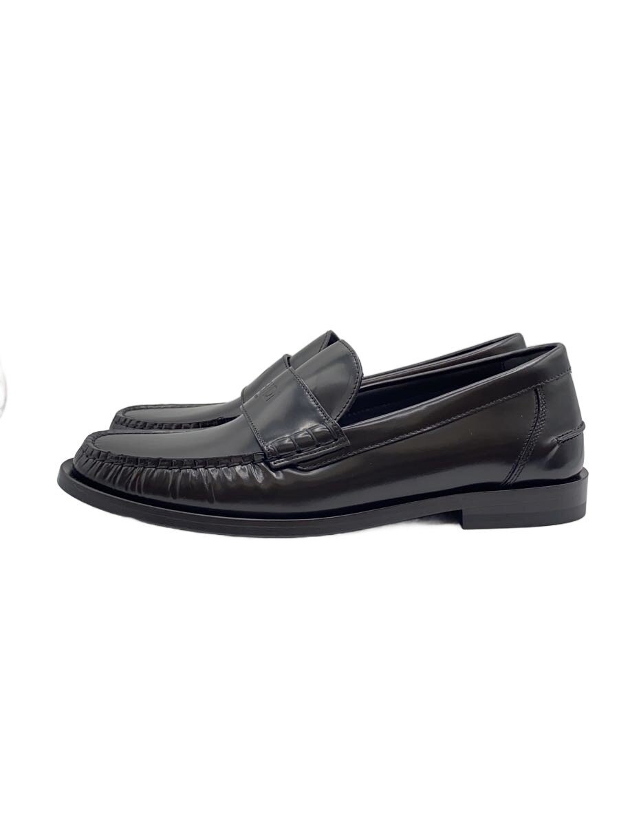 【中古】FENDI◆ローファー/UK6.5/BLK【シューズ】