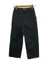 【中古】TODAYFUL◆ボトム/36/コットン/BLK/12320715/ハイウエストタイプライターパンツ【レディースウェア】