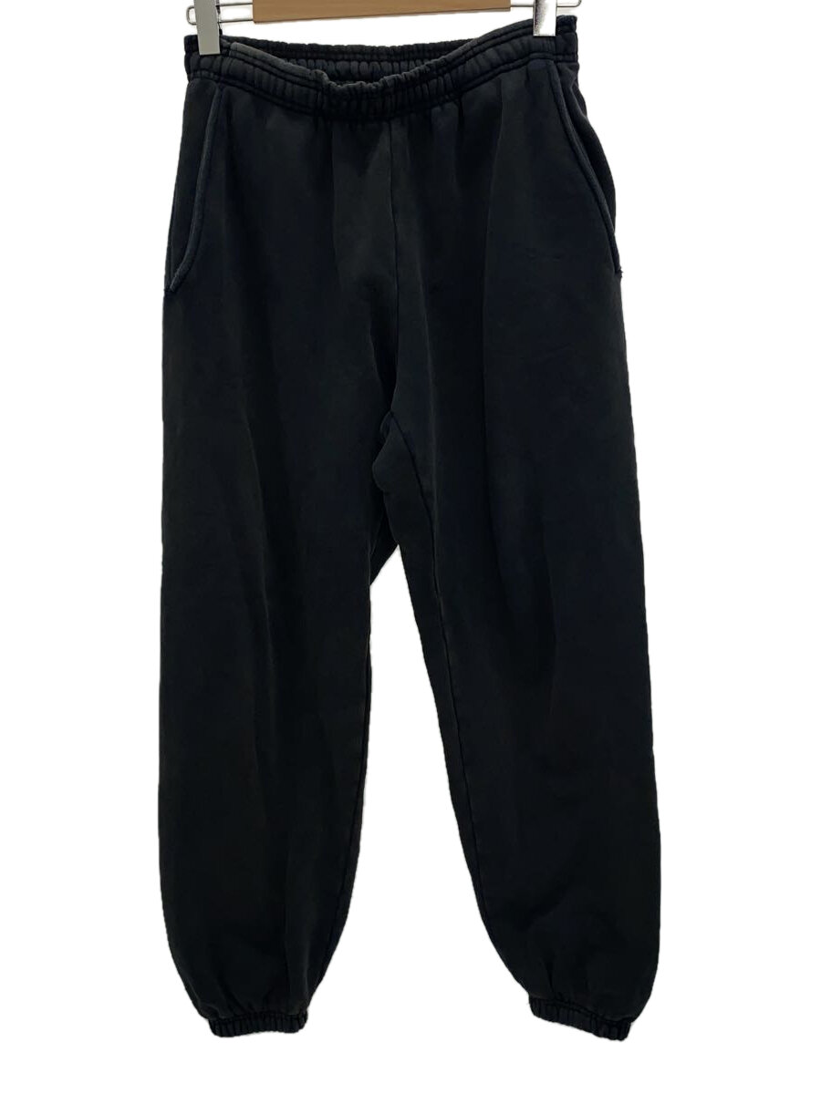 【中古】entire studios◆HEAVY SWEATPANTS/ボトム/--/コットン/BLK/ES2111【メンズウェア】