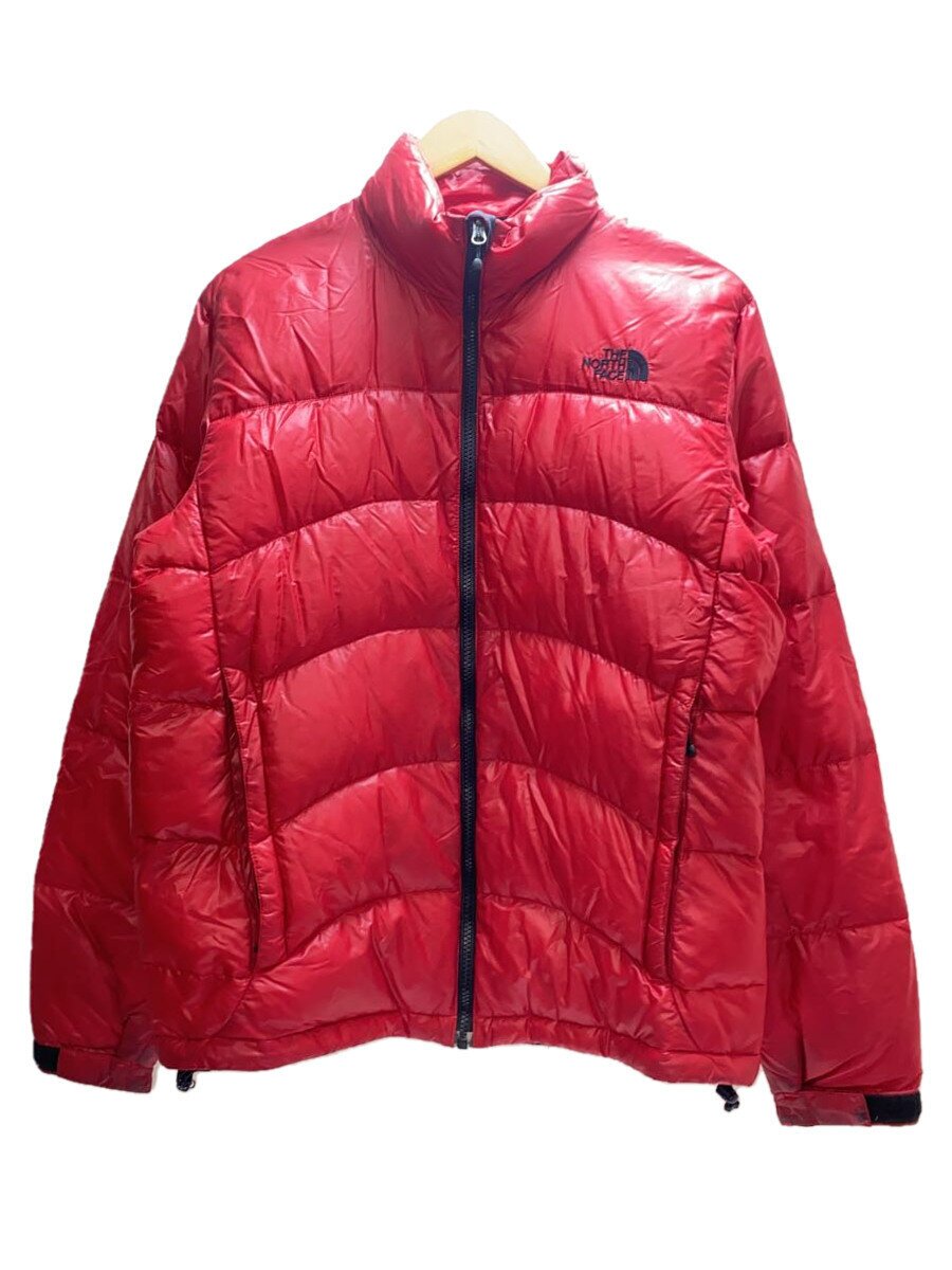【中古】THE NORTH FACE◆ダウンジャケット/M/ポリエステル/RED/ND18900// ...