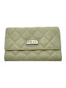 【中古】CHANEL◆PCCNY/長財布/レザー/BEG/レディース【服飾雑貨他】(4)
