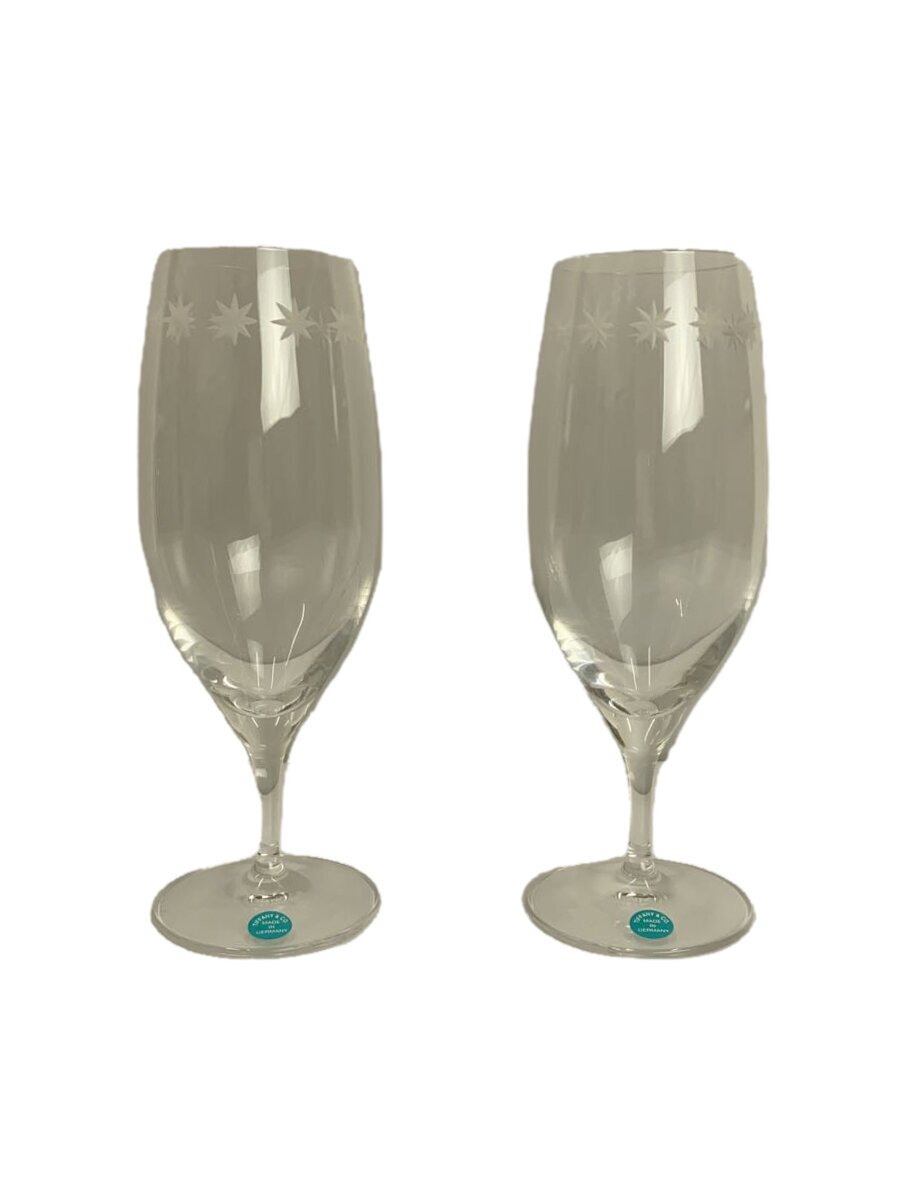 【中古】TIFFANY&Co.◆ペアグラス/2点セット/CLR【キッチン用品】
