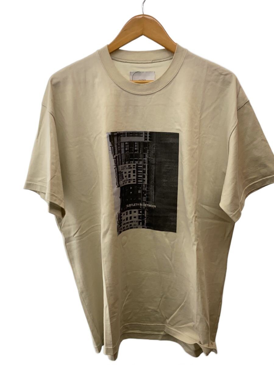 stein◆Oversized Print Tee(SUBTLETY_MARCERIZED)/S/コットン/CRM/ST.1172//