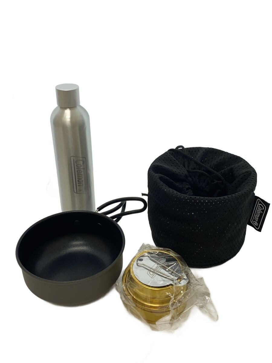 【中古】Coleman◆コンパクトアルコールバーナー&クッカーセット/SLV/2000038863【スポーツ】