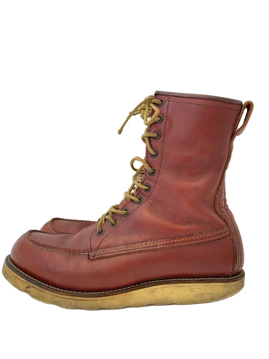 RED WING◆IrishSetter/四角犬タグ/レースアップブーツ/US8/BRW/レザー/RED WING