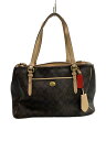 【中古】COACH◆トートバッグ/レザー/BRW/総柄/F26187【バッグ】(4)