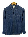 【中古】DSQUARED2◆長袖シャツ/42/デニム/IDG/無地/S74DL0791 S30495【メンズウェア】(4)