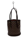 【中古】LOUIS VUITTON◆マレ_ダミエ・エベヌ_BRW/PVC/BRW【バッグ】(4)