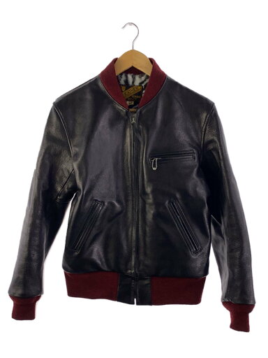 【中古】Y’2 LEATHER◆レザージャケット・ブルゾン/40/レザー/BLK【メンズウェア】 【中古】Y’2 LEATHER◆レザージャケット・ブルゾン/40/レザー/BLK【メンズウェア】